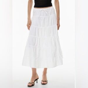 ARITZIA Poplin Bouquet skirt